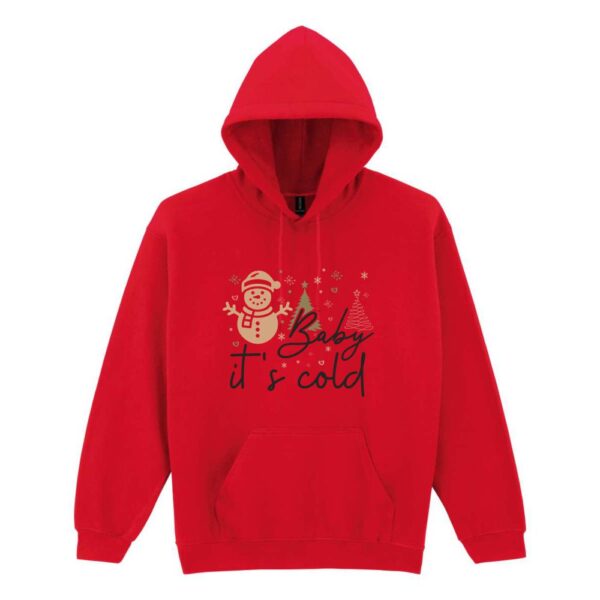 božićna hoodica baby its cold