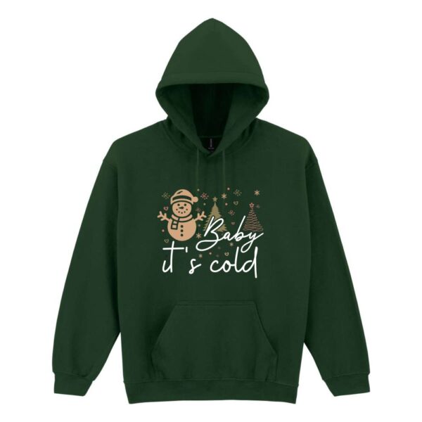 božićna hoodica baby its cold