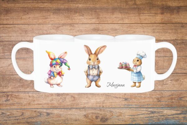 zeko i kolači personalizirana šalica za uskrs