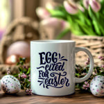 eggcited personalizirana šalica za uskrs
