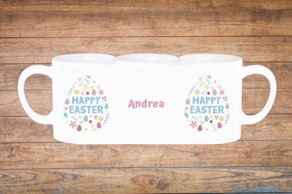 jaje personalizirana šalica za uskrs