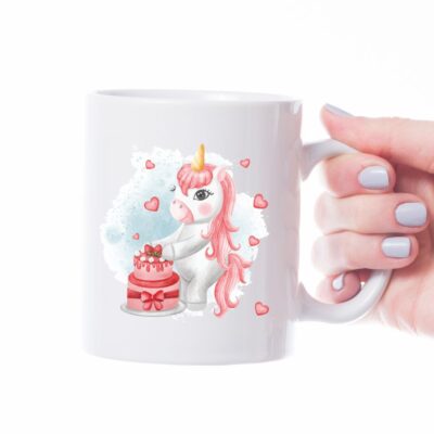jednorog personalizirana šalica za rođendan