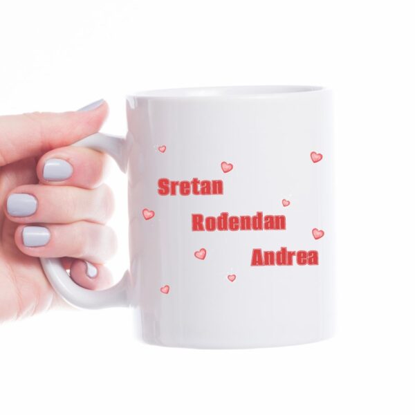 jednorog personalizirana šalica za rođendan