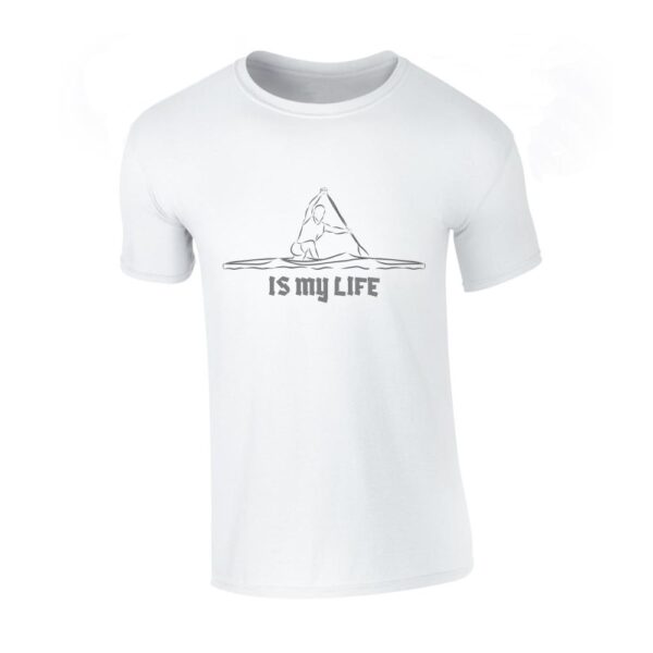 t shirt majica is my life canoe
