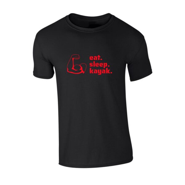 t shirt majica eat sleep kayak