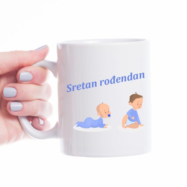 od bebe do cure personalizirana šalica za rođendan (kopiraj)