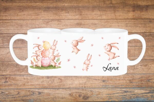 happy easter vjenčić personalizirana šalica za uskrs (kopiraj)