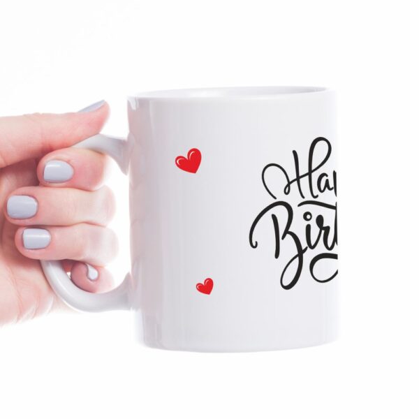 srce personalizirana šalica za rođendan