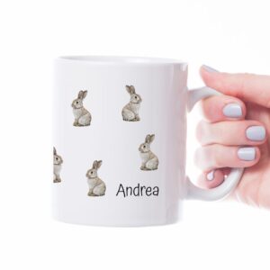 zečići personalizirana šalica za uskrs