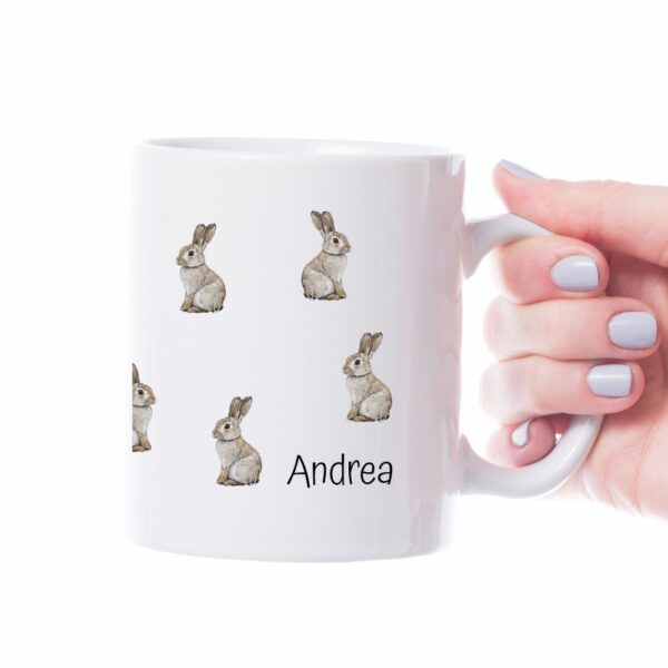 zečići personalizirana šalica za uskrs
