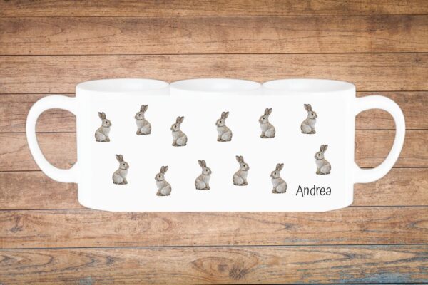 zečići personalizirana šalica za uskrs