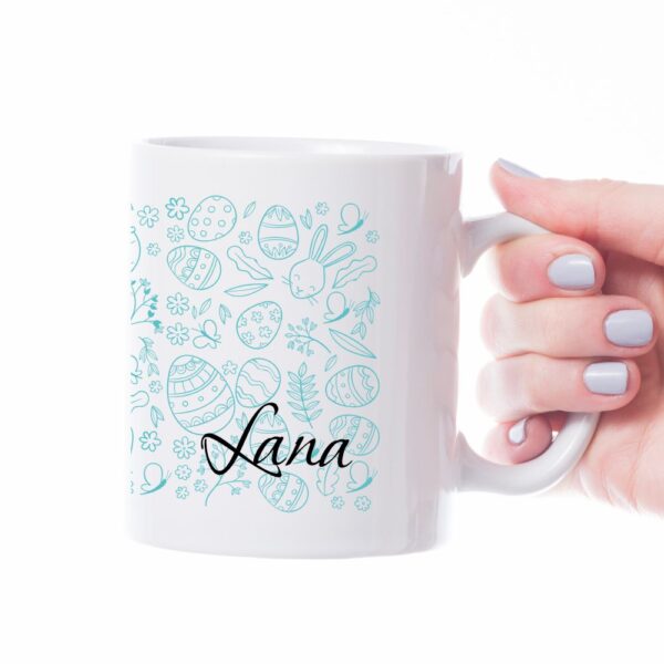 zeko i mrkvice personalizirana šalica za uskrs (kopiraj)