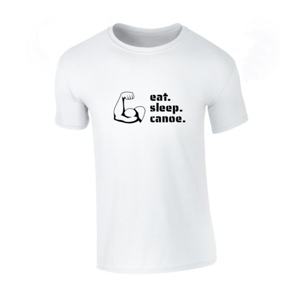 t shirt majica eat sleep canoe