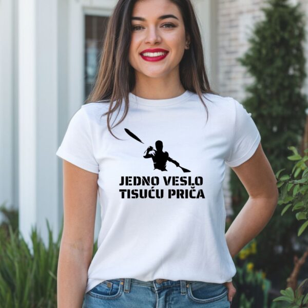 t shirt majica jedno veslo tisuću priča