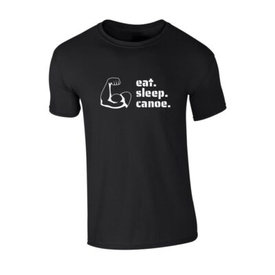 t shirt majica eat sleep canoe