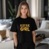 t shirt majica zlatna kayak girl