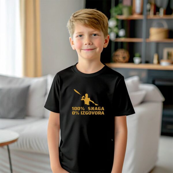 t shirt majica 100% snaga 0% izgovora