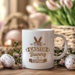 retro uskrs personalizirana šalica za uskrs