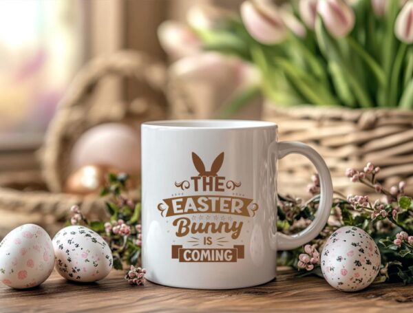 retro uskrs personalizirana šalica za uskrs