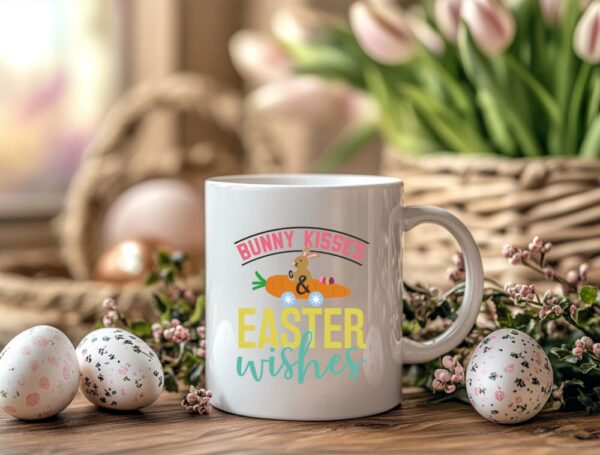 zeko na mrkvi personalizirana šalica za uskrs