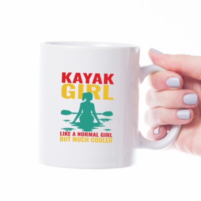 eat sleep kayak repeat personalizirana šalica s porukom (kopiraj)