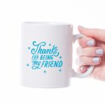start today with a greatful heart personalizirana šalica s porukom (kopiraj)