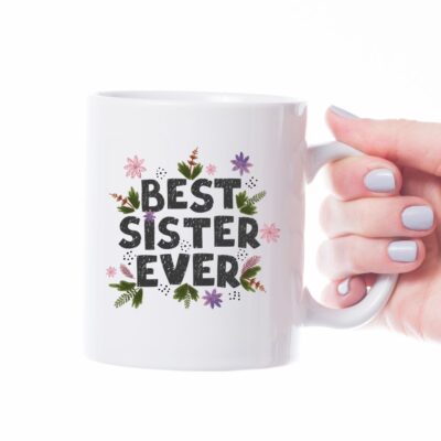 best sister personalizirana šalica s porukom (kopiraj)