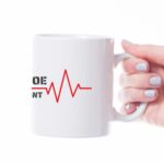 eat sleep kayak repeat personalizirana šalica s porukom (kopiraj)
