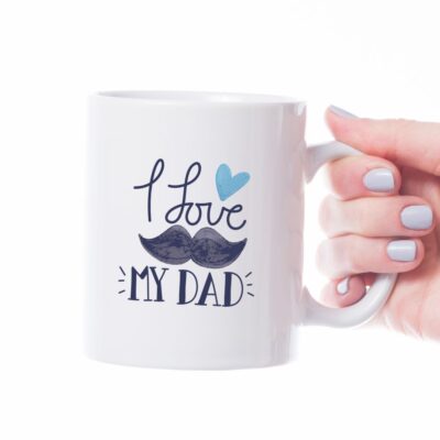 dad, you are the king personalizirana šalica s porukom (kopiraj)