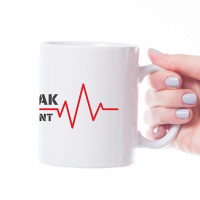 sprint canoe personalizirana šalica s porukom (kopiraj)