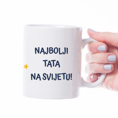 najbolja mama na svijetu personalizirana šalica s porukom (kopiraj)