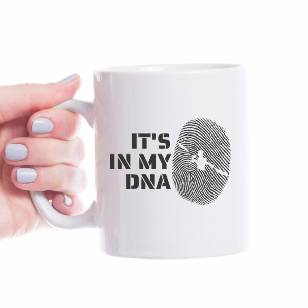 it's in my dna canoe personalizirana šalica s porukom (kopiraj)