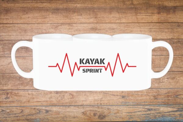 sprint canoe personalizirana šalica s porukom (kopiraj)