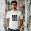 t shirt majica dad is my name, canoeing is my game
