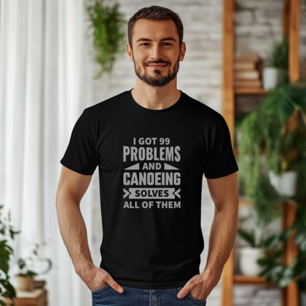 t shirt majica dad is my name, canoeing is my game (kopiraj)