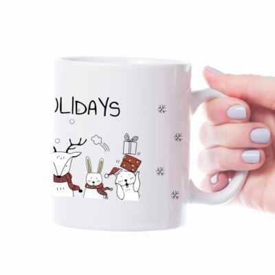 božićne pahulje šalica za božić (kopiraj)