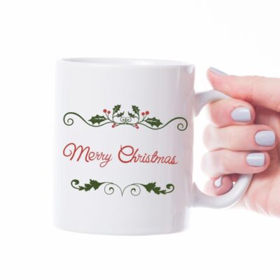 merry christmas šalica za božić