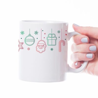 božićna šalica šalica za božić