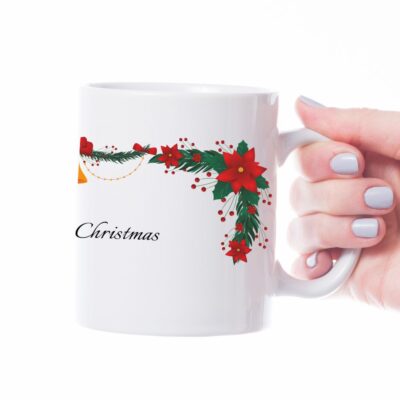 božićne radosti šalica za božić (kopiraj)