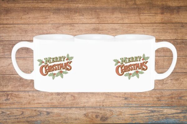 black & white christmas šalica za božić (kopiraj)