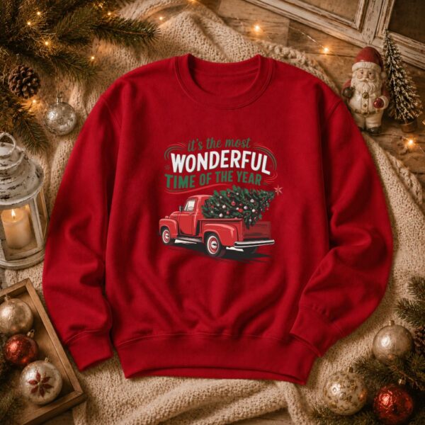božićna duksa wonderful truck