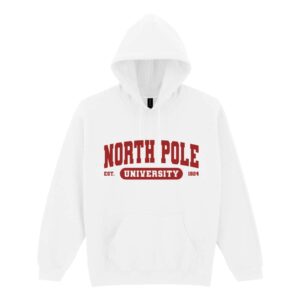 božićna hoodica north pole university (kopiraj)