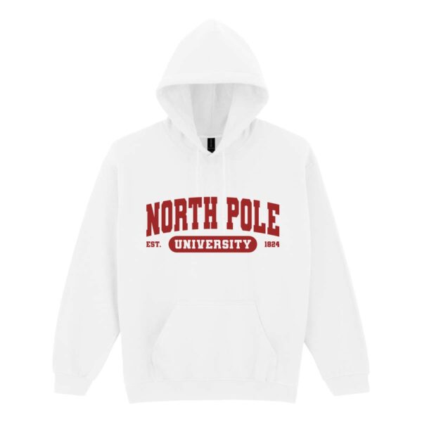 božićna hoodica north pole university (kopiraj)