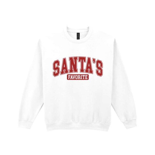božićna hoodica santa's favorite (kopiraj)
