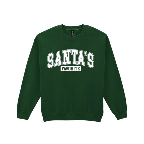 božićna hoodica santa's favorite (kopiraj)