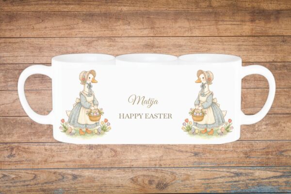 bunny kisses personalizirana šalica za uskrs (kopiraj)