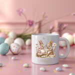 mama guska personalizirana mini šalica za uskrs (kopiraj)