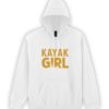 hoodica zlatna kayak girl