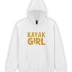 hoodica zlatna kayak girl