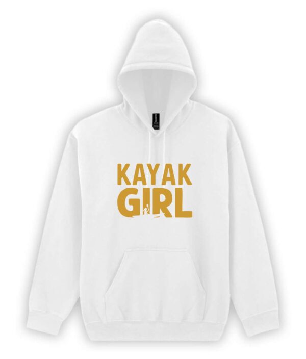 hoodica zlatna kayak girl